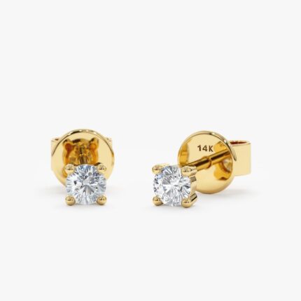 Dainty Diamond Studs