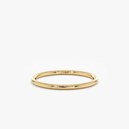 14k Gold Classic Wedding Band - 1.2 mm