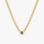 Black Diamond Cuban Chain