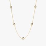 Bold Diamond By The Yard Necklace