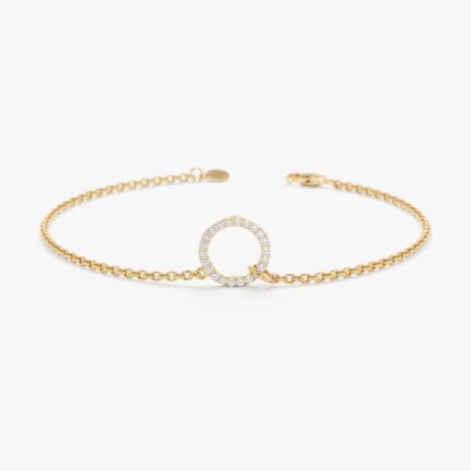 Circle Diamond Bracelet