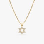 Dainty Star of David Charm Necklace