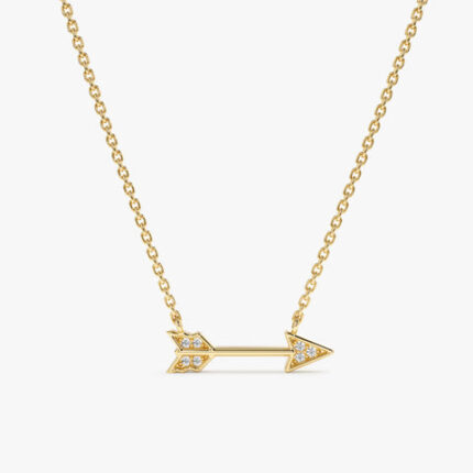 Diamond Arrow Necklace