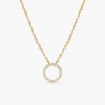 Diamond Circle Of Life Necklace