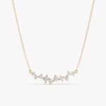 Diamond Cluster Necklace