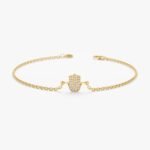 Diamond Hamsa Bracelet