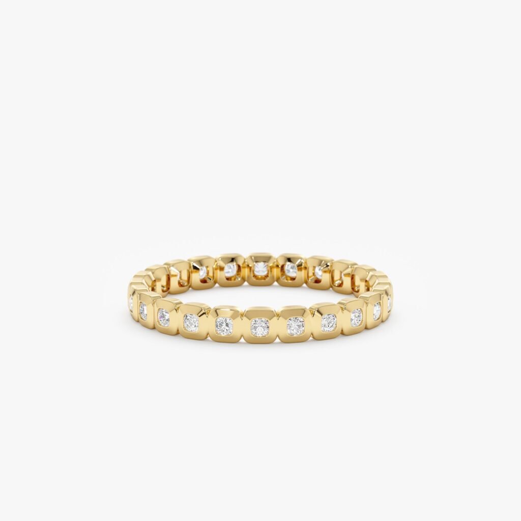 Diamond Octagon Eternity Ring