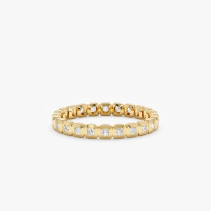 Diamond Octagon Eternity Ring