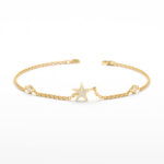 Diamond Star Station Bracelet