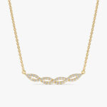 Diamond Twist Necklace