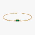 Emerald Birthstone Bracelet