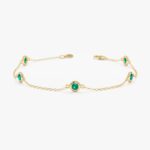 Emerald Station Bracelet