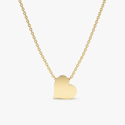 Engravable Heart Necklace