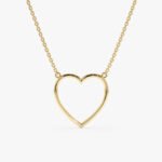 Heart Cut-Out Pendant