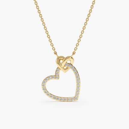 Heart Diamond Necklace