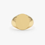 Large Oval Signet Ring