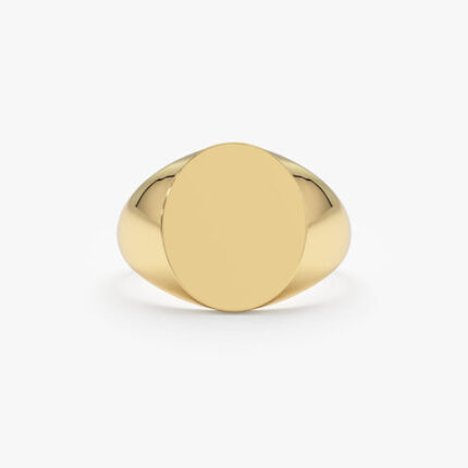 Large Oval Signet Ring