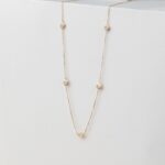 Moonstone Station Necklace