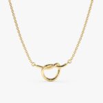 Promise Knot Pendant Necklace