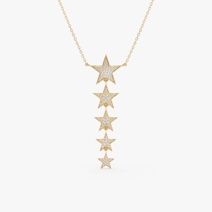 Rising Star Diamond Necklace