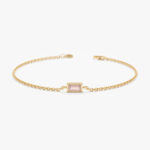 Rose Quartz Birthstone Bracelet