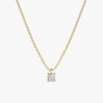 Solitaire Diamond Necklace