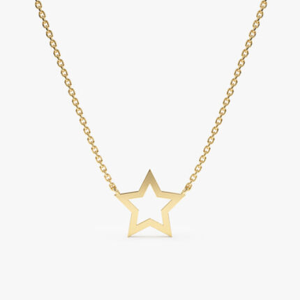 Star Cut Out Necklace