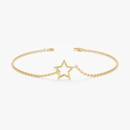 Star Cutout Bracelet