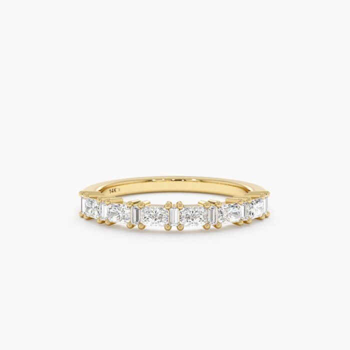 Diamond Half Eternity Band