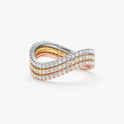 Diamond Nesting Eternity Ring