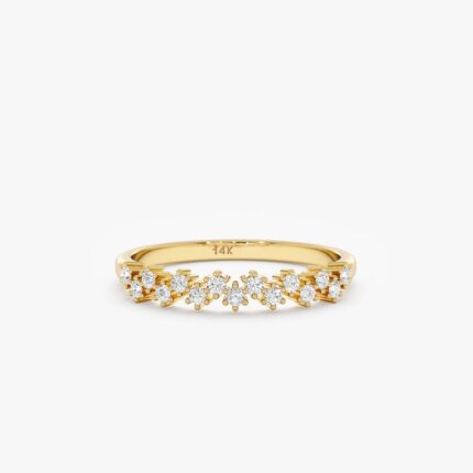 Diamond Zigzag Ring