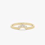 Natural Diamond Nesting Ring