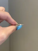 3mm Brilliant Emerald Cut Moissanite Engagement Ring