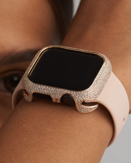 14k Gold Lab Diamond I watch Case