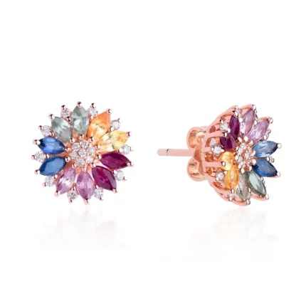 14K Solid Gold MC Flower 1