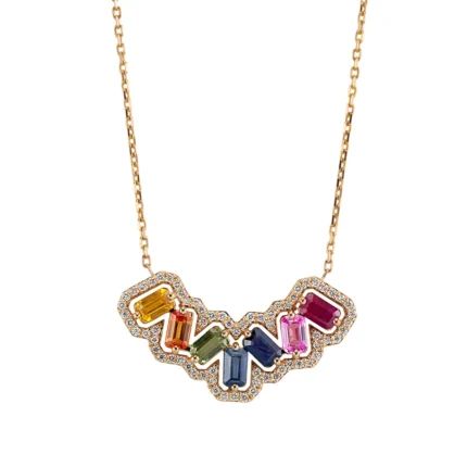 14K Solid Gold Festival Super Woman Pendant
