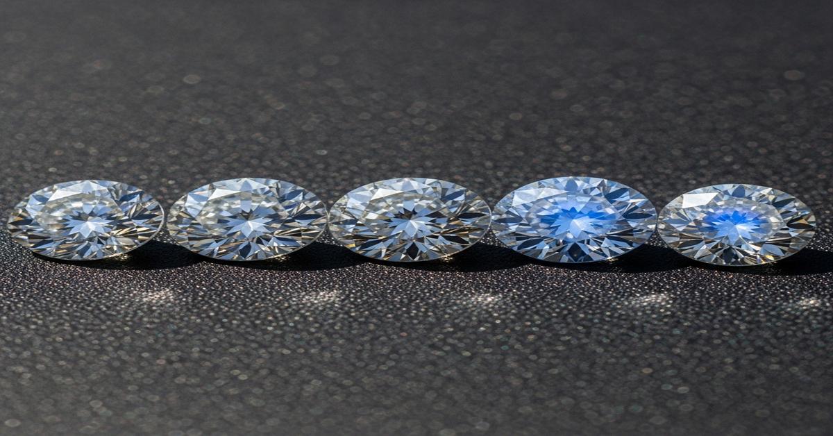 Does Strong Fluorescence Make Diamonds Look Whiter Under US Noon Sun? We Tested It