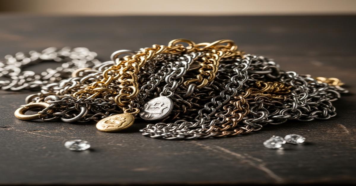 Precious Metal Scrap: What Your Old Chains Are Actually Worth