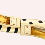 Pre-Owned Indomptables de Cartier Panther & Zebra Bracelet in 18K Yellow Gold - Image 3