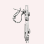 Pre-Owned Cartier Diamond Collection Earrings in White Gold with Square-Shaped and Brilliant-Cut Diamonds - Image 3