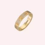 A Pre-Owned Cartier LOVE small model pavé ring
