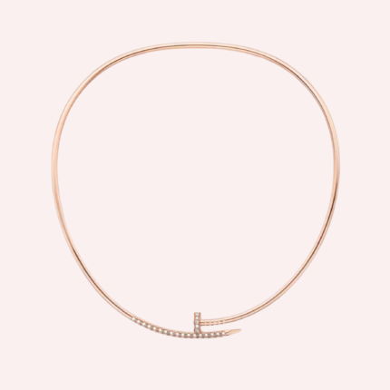 A Pre-Owned Cartier Juste un Clou small model torque necklace