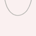 Pre-Owned Cartier Lignes Essentielles Necklace in Platinum with Brilliant-Cut Diamonds