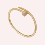 Pre-Owned Cartier Juste un Clou Bracelet, Classic Model, Diamonds, Yellow Gold