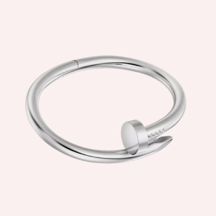 Pre-Owned Cartier Juste un Clou Bracelet, Large Model, White Gold