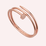 Pre-Owned Cartier Juste un Clou Double Bracelet, Diamonds, Rose Gold