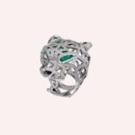 A Pre-Owned Panthère de Cartier pavé ring