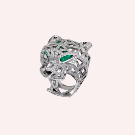 A Pre-Owned Panthère de Cartier pavé ring