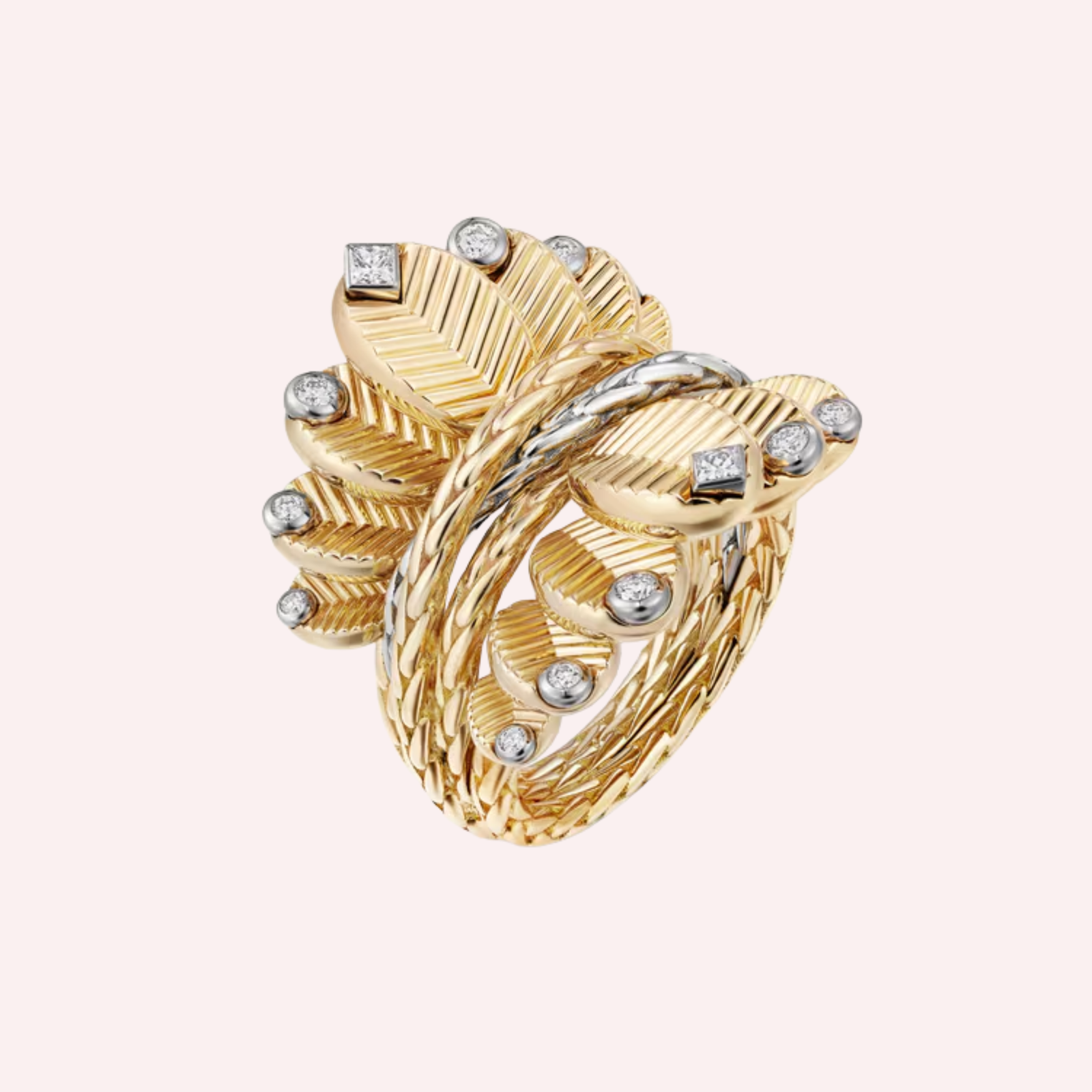 Pre-Owned Grain de Café de Cartier Diamond Ring Pre-Owned Grain de Café de Cartier Diamond Ring