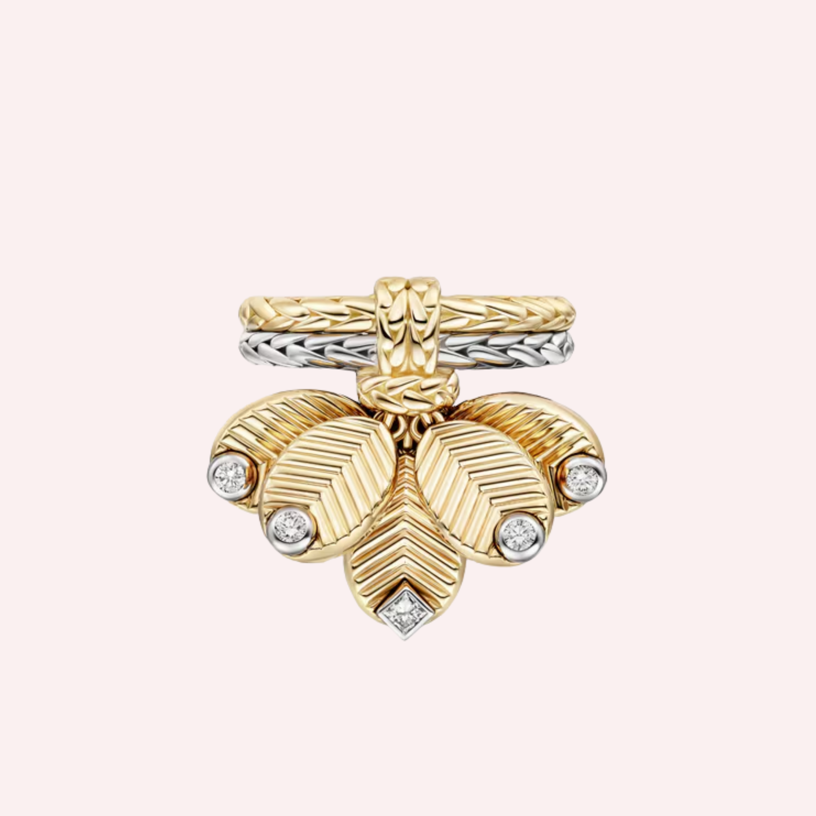 Pre-Owned Grain de Café de Cartier Diamond Ring Pre-Owned Grain de Café de Cartier Diamond Ring